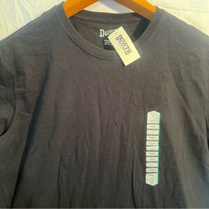 Duluth Trading Co. Standard Fit Longtail T-Shirt. Men's Large. Black. NW